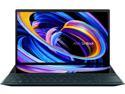 ASUS ZenBook Duo 14 UX482 14" FHD NanoEdge Touch Display, Core i7-1165G7, GeForce MX450, 16GB RAM, 1TB SSD, Innovative ScreenPad Plus, Windows 10 Pro, Celestial Blue, UX482EG-XS74T