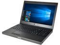 DELL Grade A  Laptop Precision M4800 Intel Core i7 4th Gen 4700MQ (2.40 GHz) 8 GB Memory 256 GB SSD Intel HD Graphics 4600 15.6" Windows 10 Pro 64-Bit