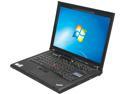 ThinkPad Laptop T Series 2.20GHz 2GB Memory 160GB HDD 14.1" Windows 7 Home Premium T400