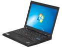 ThinkPad Laptop T Series 2.00GHz 2GB Memory 80GB HDD Intel GMA X3100 14.1" Windows 7 Home Premium 64-Bit T61