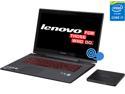 Lenovo - 17.3" - Intel Core i7-4710HQ - NVIDIA GeForce GTX 860M - 16 GB DDR3L - 1TB HDD 8 GB SSD - Windows 8.1 - Gaming Laptop (Y70 Touch (80DU006TUS) )