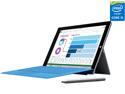 Microsoft Surface Pro 3 Intel Core i5 CPU 4 GB RAM 128 GB Storage 12.0" Tablet PC MQ2-00001
