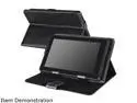 Insten 1901818 Folio Stand Leather Case for 7-inch tablet, Black