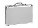 SOLO Silver 17" Aluminum Attache Model AC100