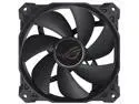 ASUS ROG Strix XF120 Whisper-Quiet, 4-pin PWM Fan for PC Cases, radiators or CPU Cooling (120mm, up to 400,000 Hours lifespan, Magnetic-Levitation, 1800RPM)