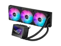 ASUS ROG Ryujin III 360 ARGB All-in-one Liquid CPU Cooler with 360mm Radiator. 3x Magnetic 120mm ARGB Fans (Daisy Chain design), 3.5" LCD Display - Supports Intel LGA 1851/1700 and AMD AM5/AM4