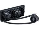 MasterLiquid Pro 240 All-In-One (AIO) Liquid Cooler with FlowOp Technology, Dual Chamber Design and MasterFan Pro Radiator Fans by Cooler Master