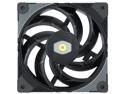 Cooler Master MasterFan SF120M Performance PWM Fan w/ Patented Damping Frame Design Technology, Inter-Connecting Fan Blade, and Anti-Vibration Motor for a Silent Performing Case, CPU Cooler and Liquid Cooler Fan