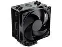 Cooler Master Hyper 212 Black Edition CPU Air Cooler, Silencio FP120 Fan, Anodized Gun-Metal Black, Brushed Nickel Fins, 4 Copper Direct Contact Heat Pipes for AMD Ryzen/Intel LGA1700/1200/1151