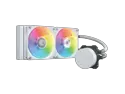COOLER MASTER MLW-D24M-A18PW-RW MasterLiquid ML240L ARGB White Edition V2 Liquid Water Cooler