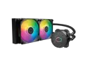 Cooler Master MasterLiquid 240L Core 240mm Close-Loop AIO Liquid Cooler, ARGB Sync, Gen S Coldplate Pump, 120mm PWM, CryoFuze Thermal Paste AMD AM5/AM4, Intel LGA 1851/1700/1200 (MLW-D24M-A18PZ-R1)
