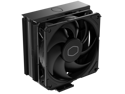 Cooler Master Hyper 212 Black CPU Air Cooler, SickleFlow 120 Edge Fan, Aluminum Top Cover, 4 Copper Heat Pipes, CryoFuze, 152mmTall, Brackets AMD Ryzen AM5|AM4, Intel LGA1700|1200 (RR-S4KK-25SN-R1)