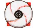 Thermaltake CL-F025-PL20RE-A 200 mm Luna 20 Series RED LED High Airflow Case Fan