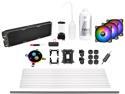 Thermaltake C360, DDC Res/Pump, 5V Motherboard Sync ARGB, Copper Radiator, PETG Hard Tube, Water Cooling Kit CL-W243-CU12SW-A, LGA 1700 Compatible