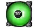 Thermaltake Pure A14 140mm Green LED PWM Controlled Hydraulic Bearing High Airflow High Performance Case/Radiator Fan, CL-F110-PL14GR-B