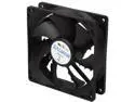 Zalman Ultra Quiet Fan Series F1 Plus (SF) 92mm case fan w/ Shark-fin blade, Long Life (EBR) bearing, minimal noise and vibration, comes with silicon mounting pins.