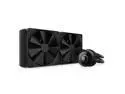 NZXT Kraken 280mm - RL-KN280-B1 - AIO CPU Liquid Cooler - LCD Display - 2 x F140P Static Pressure Fan Radiator Fans, Intel LGA 1851/1700 & AMD AM5 Compatible