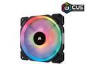 Corsair LL Series CO-9050073-WW LL140 RGB, 140mm Dual Light Loop RGB LED PWM Fan, Single Pack