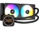 CORSAIR iCUE H100i ELITE LCD Display Liquid CPU Cooler