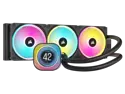 CORSAIR iCUE LINK H150i LCD Liquid CPU Cooler - QX120 RGB Fans - 360mm Radiator - Fits Intel LGA 1851/1700, AMD AM5 - iCUE LINK System Hub Included
