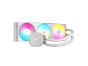 CORSAIR NAUTILUS 360 RS ARGB Liquid CPU Cooler – White – RS120 ARGB Fans – Fits Intel® LGA 1851, AMD® AM5/AM4 – Simple Daisy-Chain Connections - Direct Motherboard Connection
