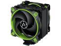 ARCTIC Freezer 34 eSports DUO - Tower CPU Cooler with Push-Pull Configuration, Wide Range of Regulation 200 to 2100 RPM, Includes 2 Low Noise PWM 120 mm Fans - Green