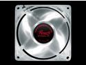 Rosewill RFA80L-W 80mm White LED Case Cooling Fan