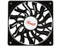 Rosewill Computer Case Fan, 120mm, Ultra Slim with 15mm Thickness and Advanced 13-Blade Design, PWM Speed Control, Long Life Sleeve Bearing - RASF-141213