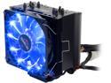 Enermax ETS-T40-BK Black 120mm Twister CPU Cooler with TB Apollish Blue LED PWM Fan