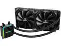 Enermax LIQTECH II TR4 280 ARGB All-in-one CPU Liquid Cooler for AMD TR4 & Intel Xeon , 280mm Radiator, Dual Chamber RGB Pump, T.B. Pressure fan blades, AMD Socket sWRS8 and Intel LGA 4677 Ready