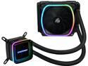Enermax AQUAFUSION 120 ARGB, All-in-one CPU Liquid Cooler for AM4 & AM5 / LGA 1700/1200/1151, 120mm Radiator, Dual-Chamber Water Block, SquaA RGB Fan - AM5 & LGA1700 Compatible