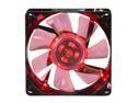 APEVIA CF8SL-BRD 80mm Red LED Case Fan w/Grill