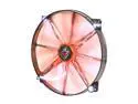 XIGMATEK FCB (Fluid Circulative Bearing) Cooling System XLF XLF-F2003 200mm LED Orange Case Fan PSU Molex Adapter/extender included