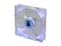 XIGMATEK FCB (Fluid Circulative Bearing) Cooling System Crystal Series CLF-F1255 120mm Purple LED Case Fan PSU Molex Adapter/extender included