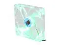 XIGMATEK FCB (Fluid Circulative Bearing) Cooling System Crystal Series CLF-F1453 140mm Green LED Case Fan PSU Molex Adapter/extender included