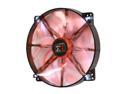 XIGMATEK FCB (Fluid Circulative Bearing) Cooling System XLF XLF-F1703 170mm LED Orange Case Fan PSU Molex Adapter/extender included
