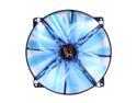 XIGMATEK Cooling System XLF XLF-F1706 170mm LED Blue Case Fan PSU Molex Adapter/extender included