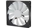 Fractal Design Silent Series R2 140mm Silence Optimized Hydraulic Bearing Black/White Computer Case Fan