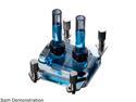 Phanteks PH-C350A_CR01 CPU Water Block for AMD Socket AM4/AM3(+)/AM2(+)/FM1/FM2, Nickel-plated Copper Base, Aluminum Cover, Acrylic Cover, RGB LED Lighting