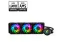 MSI MAG Core Liquid 360R V2 AIO Liquid CPU Cooler, 360mm Radiator, Triple PWM, ARGB Lighting Controlled by Software, Intel LGA 1851,1700 Ready, AMD AM5 Compatible