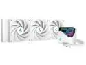DeepCool LT720 WH Premium Liquid CPU Cooler, 360mm, High-Performance FK120 FDB Fans, Multidimensional Infinity Mirror Block