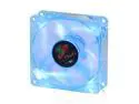 LOGISYS Computer LT80UVBL 80mm UV Blue LED Case cooler