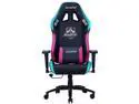 AutoFull Neonpunk Gaming Chair Racing Style Ergonomic High Back Computer Chair with Height Adjustment, Headrest and Lumbar Support E-Sports Swivel Chair, Black