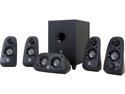 Logitech A-Grade Certified Refurbished Z506 (980-000430) 5.1 Surround Sound 3D Ported Stereo 75 Watts Home Theater Speakers