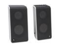 Logitech V20 2 Watts (1W + 1W) into 4 ohms at 1 kHz at 10% total harmonic distortion (THD) 2.0 Notebook Speakers