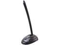 Cyber Acoustics CVL-1066RB Black 3.5mm Connector Desktop Microphone
