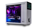 Xidax X6 Gaming desktop-AMD RYZEN 7 9800X3D (up to 5.2GHz)|AMD Radeon RX 9070XT 16GB|32GB (2x16GB) DDR5 5600MHz|2TB M.2 NVMe|Genuine Windows 11 Home|Xen White Case with 8" LCD screen on front