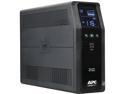 APC BR1500MS 1500 VA SineWave 10 Outlets 2 USB Charging Ports Back-UPS Pro Battery Backup, Replaces BR1500G