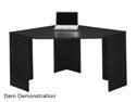 My Space by Bush Furniture MY62902-03 Stockport Collection Corner Desk - Classic Black