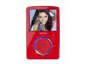 SanDisk Sansa Fuze 1.9" Red 4GB MP3 / MP4 Player